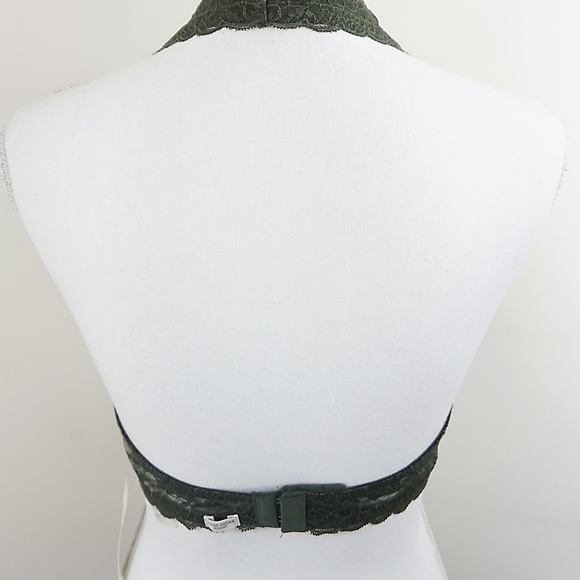 New Gilly Hicks Women's Lace Halter Bralette XL - Picture 3 of 4